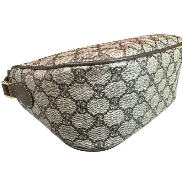 Gucci Brown vintage pvc crossbody bag - Picture 5 of 12